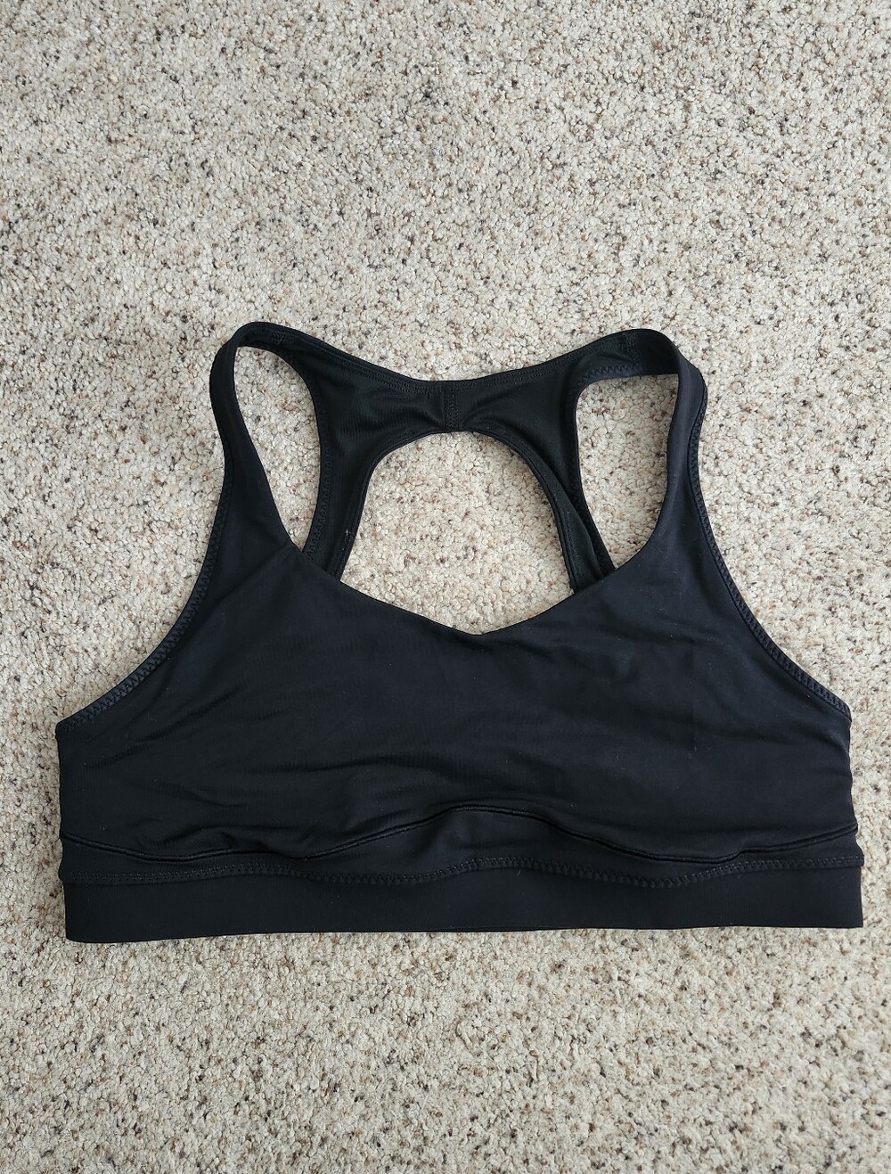 Lululemon Black Sports Bra Size 10